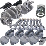 Eagle Chevy LS1 4.000in Crank 58 Tth Reluctor 6.125in I-Beam Rods 3.905in Pistons Rotating Assembly thumbnail 2