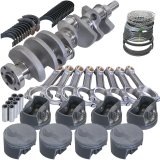Eagle Ford 289/302 3.000in Crank 5.090in I-Beam Rods -5cc Flat Top 4.040in Pistons Rotating Assembly thumbnail 1