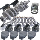 Eagle Ford 289/302 3.000in Crank 5.090in I-Beam Rods -5cc Flat Top 4.040in Pistons Rotating Assembly thumbnail 2