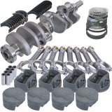 Eagle Ford 289/302 3.250in Crank 5.400in I-Beam Rods -6cc Flat Top 4.030in Pistons Rotating Assembly thumbnail 2