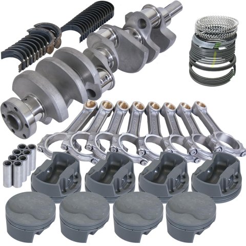 Eagle Ford 289/302 3.250in Crank 5.400in I-Beam Rods -6cc Flat Top 4.040in Pistons Rotating Assembly
