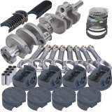 Eagle Ford 289/302 3.400in Crank 5.400in I-Beam Rods 7cc Dome 4.030in Pistons Rotating Assembly thumbnail 1