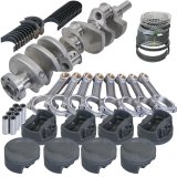 Eagle Ford 289/302 3.400in Crank 5.400in I-Beam Rods -16cc 4.125in Pistons Rotating Assembly thumbnail 2