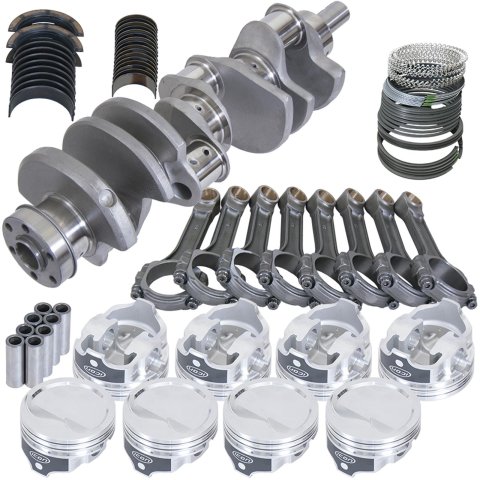 Eagle Ford 351W 4.000in Crank 6.200in I-Beam Rods -15.8cc 4.000in Pistons Rotating Assembly