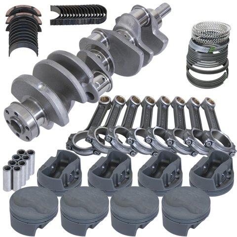 Eagle Ford 351W SVO 4.000in Crank 6.250in I-Beam -6.6cc Flat Top 4.155in Pistons Rotating Assembly