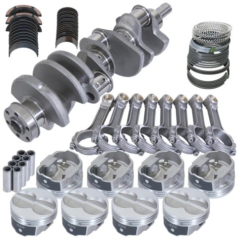 Eagle Ford 351W 4.000in Crank 2.750in Journal 6.200in I-Beam Rods 4.040in Pistons Rotating Assembly