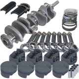 Eagle Ford 460 4.500in Crank 6.700in I-Beam Rods -3cc Flat Top 4.440in Pistons Rotating Assembly thumbnail 2