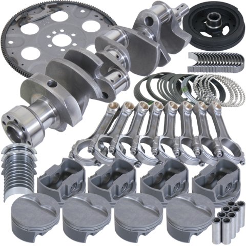Eagle Chevy 350 3.750in Crank 5.700in I-Beam Rods -18cc 4.040in Pistons Balanced Assembly thumbnail 4