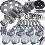 Eagle Chevy 350 1Pc 3.750in Crank 5.700in I-Beam Rod 4.000in Pistons 153 Tooth FP Balanced Assembly thumbnail 3