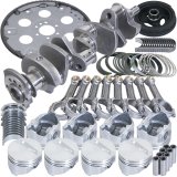 Eagle Chevy 350 3.750in Crank 5.700in I-Beam Rods -7cc Flat Top 4.060in Pistons Balanced Assembly thumbnail 3