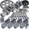 Eagle Chevy 350 3.750in Crank 5.700in I-Beam Rods -5cc Flat Top 4.060in Pistons Balanced Assembly thumbnail 5