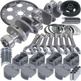 Eagle Chevy 350 3.750in Crank 6.000in I-Beam Rods -5cc Flat Top 4.060in Pistons Balanced Assembly thumbnail 4