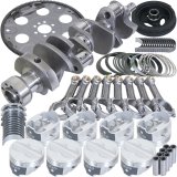 Eagle Chevy 350 1Pc 3.750in Crank 5.700in I-Beam Rod 4.030in Pistons 153 Tooth FP Balanced Assembly thumbnail 2