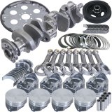 Eagle Chevy 400 3.750in Crank 5.700in I-Beam Rods -7cc Flat Top 4.165in Pistons Balanced Assembly thumbnail 2