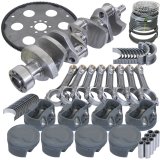 Eagle Chevy 350 1Pc 3.750in Crank 6.000in I-Beam Rod 4.030in Pistons 153 Tooth FP Balanced Assembly thumbnail 3