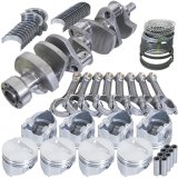 Eagle Chevy 350 1Pc 3.750in Crank 6.000in I-Beam Rod 4.030in Pistons 153 Tooth FP Balanced Assembly thumbnail 4