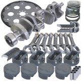 Eagle Chevy 350 1Pc 3.750in Crank 6.000in I-Beam Rod 4.030in Pistons 168 Tooth FP Balanced Assembly thumbnail 3