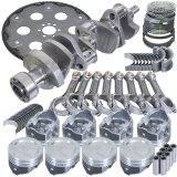 Eagle Chevy 350 1Pc 3.750in Crank 5.700in I-Beam Rod 4.000in Pistons 168 Tooth FP Balanced Assembly thumbnail 2