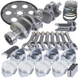 Eagle Chevy 350 1Pc 3.750in Crank 5.700in I-Beam Rods 4.030in Pistons 153 Tooth FP Balanced Assembly thumbnail 2