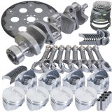 Eagle Chevy 350 1Pc 3.750in Crank 5.700in I-Beam Rods 4.030in Pistons 168 Tooth FP Balanced Assembly thumbnail 3