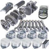 Eagle Chevy 350 3.480in Crank 5.700in I-Beam Rods -7cc Flat Top 4.000in Pistons Balanced Assembly thumbnail 2