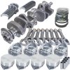 Eagle Chevy 350 3.480in Crank 5.700in I-Beam Rods -7cc Flat Top 4.040in Pistons Balanced Assembly thumbnail 5