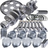 Eagle Chevy LT1350 1Pc 3.750in Crank 5.700in I-Beam Rods 4.000in Pistons 153 Tooth FP Bal Assembly thumbnail 1