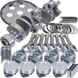 Eagle Chevy LT1350 1Pc 3.750in Crank 5.700in I-Beam Rods 4.030in Pistons 168 Tooth FP Bal Assembly thumbnail 1