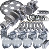 Eagle Chevy LT1350 1Pc 3.750in Crank 5.700in I-Beam Rods 4.040in Pistons 153 Tooth FP Bal Assembly thumbnail 2