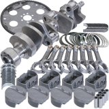 Eagle Chevy LT1350 1Pc 3.750in Crank 5.700in I-Beam Rods 4.040in Pistons 153 Tooth FP Bal Assembly thumbnail 3