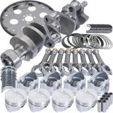 Eagle Chevy LT1350 1Pc 3.750in Crank 5.700in I-Beam Rods 4.060in Pistons 168 Tooth FP Blncd Assembly thumbnail 1