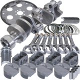 Eagle Chevy LT1350 1Pc 3.750in Crank 6.000in I-Beam 4.030in Pistons 153 Tooth FP Balanced Assembly thumbnail 1