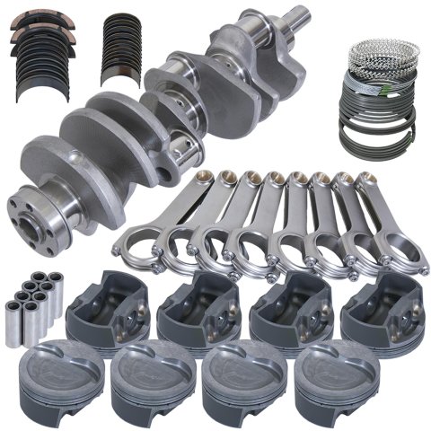 Eagle Ford 351W 4.000in Crank 2.750in Mains 6.250in H-Beam 4.040in Pistons Balanced Assembly