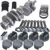 Eagle Ford 351W 4.000in Crank 6.250in I-Beam Rods -20cc Inv Dome 4.040in Pistons Balanced Assembly thumbnail 1