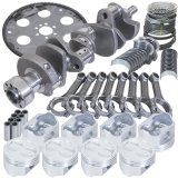 Eagle Chevy 350 1Pc 3.480in Crank 5.700in I-Beam Rods 4.000in Pistons 153 Tooth FP Balanced Assembly thumbnail 2