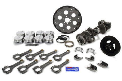 Eagle Chevy 350 1Pc 3.750in Crank 5.700in I-Beam Rods 4.030in Pistons 168 Tooth FP Balanced Assembly thumbnail 6
