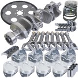 Eagle Chevy 350 1Pc 3.750in Crank 5.700in I-Beam Rod 4.040in Pistons Eagle 153 Tooth FP Bal Assembly thumbnail 3