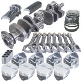 Eagle Chevy 350 2Pc 3.750in Crank 5.700in I-Beam Rod -5cc Flat Top 4.000in Pistons Balanced Assembly thumbnail 1