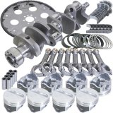 Eagle Chevy 350 1Pc 3.750in Crank 5.700in I-Beam Rods 4.030in Pistons 168 Tooth FP Balanced Assembly thumbnail 1