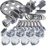 Eagle Chevy 350 1Pc 3.750in Crank 5.700in I-Beam Rods 4.060in Pistons 168 Tooth FP Balanced Assembly thumbnail 2