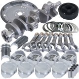 Eagle Ford 302 3.000in Crank 5.090in I-Beam Rods 4.030in Pistons 164 Tooth FP Balanced Assembly thumbnail 2