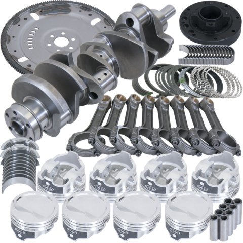 Eagle Ford 302 3.000in Crank 5.090in I-Beam Rod 4.040in Piston Damper/157 Tooth FP Balanced Assembly