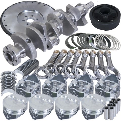 Eagle Ford 302 3.250in Crank 5.400in I-Beam Rod -10cc 4.000in Pistons 157 Tooth FW Balanced Assembly