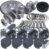 Eagle Ford 302 TW 3.400in Crank 5.400in I-Beam Rods -6cc 4.040in Piston Dmpr/157 Tth FW Bal Assembly thumbnail 1