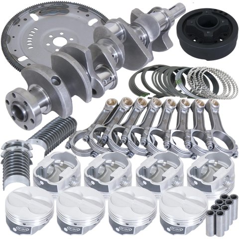 Eagle Ford 302 3.250in Crank 5.400in I-Beam Rods 4.060in Pistons 164 Tooth FP Balanced Assembly