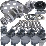 Eagle Chevy 454 4.250in Crank 6.385in I-Beam Rods -3cc Flat Top 4.350in Pistons Balanced Assembly thumbnail 1