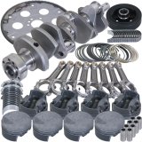 Eagle Chevy 454 1Pc 4.250in Crank 6.385in I-Beam Rod -3cc Flat Top 4.350in Pistons Balanced Assembly thumbnail 1