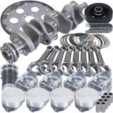Eagle Chevy 454 4.250in Crank 6.385in I-Beam Rods -3cc Flat Top 4.250in Pistons Balanced Assembly thumbnail 1