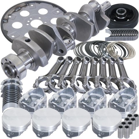 Eagle Chevy 454 1Pc 4.250in Crank 6.385in I-Beam Rod -3cc Flat Top 4.250in Pistons Balanced Assembly