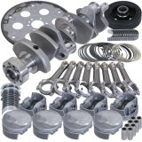 Eagle Chevy 454 1Pc 4.250in Crank 6.385in I-Beam Rods 4.350in Pistons 168 Tooth FP Balanced Assembly thumbnail 2